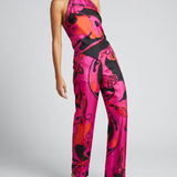 Pucci Orchidee print silk top