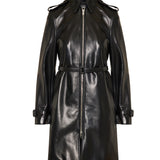 Phoebe Philo Belted leather coat