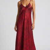 Christiana Vardakou Akita silk long dress