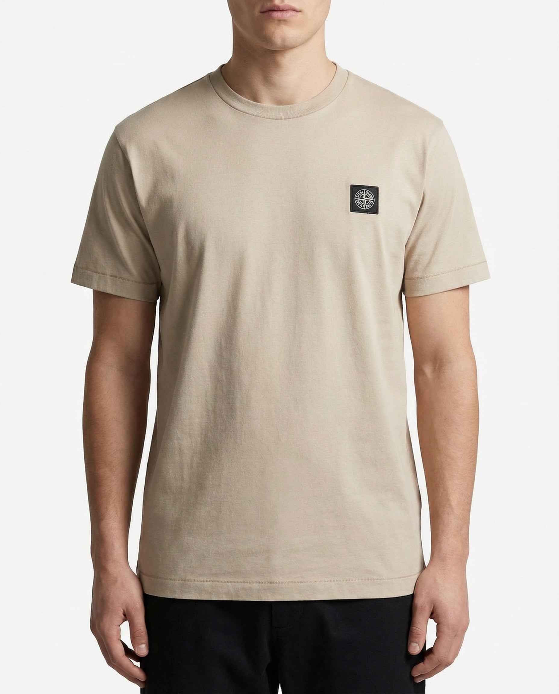 Stone Island Slim-fit T-shirt with Compass patch – Luisa World
