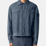 Stone Island Ghost anti-drop bonded linen coach jacket