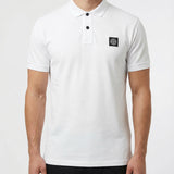 Logo-appliquéd cotton-blend pique polo shirt
