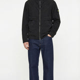 Zip-front hooded jacket