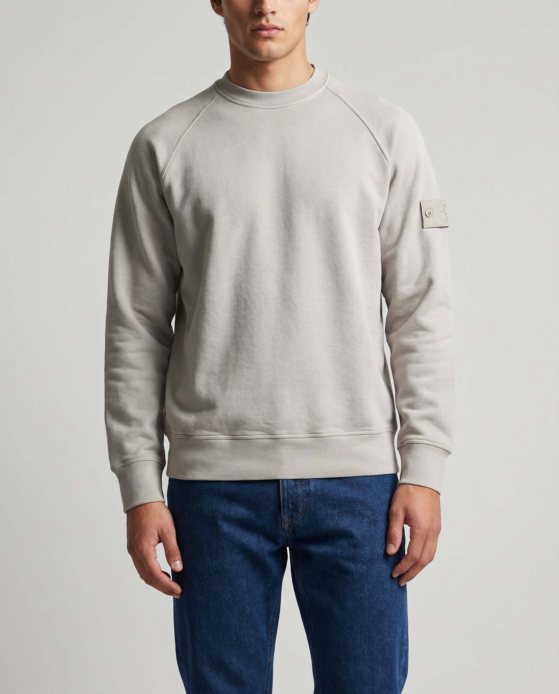 Stone Island Heavy organic cotton fleece sweatshirt – Luisa World Stone Island Heavy organic cotton fleece sweatshirt – Luisa World