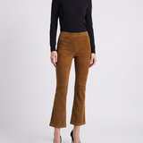 Stouls JP Twenty cropped suede flared leggings