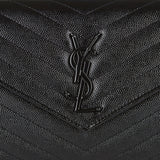 Cassandre leather wallet on chain