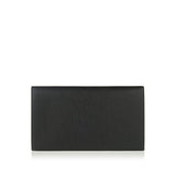 Uptown leather clutch