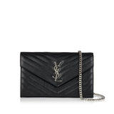 Cassandre leather chain wallet