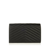 Cassandre leather wallet on chain