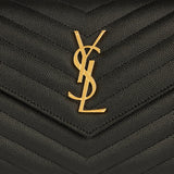 Cassandre leather wallet on chain