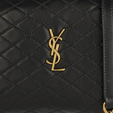 Gaby quilted leather pouch