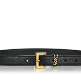 Cassandre leather thin belt