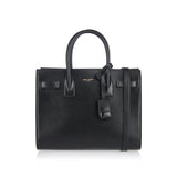 Classic Sac De Jour baby leather tote