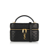 Gaby leather vanity crossbody bag