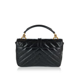 College mini leather bag