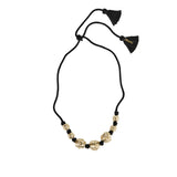 Saint Laurent Gold-tone rope chain necklace