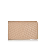 Cassandre leather wallet on chain