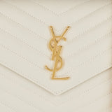 Cassandre leather wallet on chain