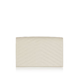 Cassandre leather wallet on chain