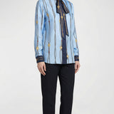 Silk printed shirt