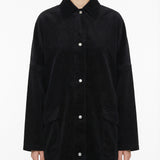 Corduroy overshirt jacket