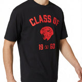 Panther-print cotton T-shirt