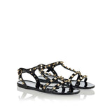 Rockstud pvc flat sandals