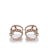 Rockstud rubber flat sandals