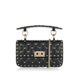 Rockstud Spike small leather bag