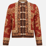 Zimmermann Aster spliced bomber jacket