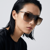 Alaïa Shield-frame sunglasses