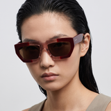 Alaïa Melted rectangular sunglasses