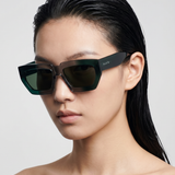Alaïa Melted rectangular sunglasses