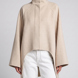 Alaïa Asymmetric wool coat
