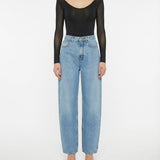 Alaïa Curved soft jersey bodysuit