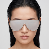 Alaïa Shield-frame sunglasses