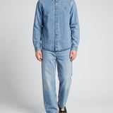 AMI Paris Ami de Coeur denim shirt
