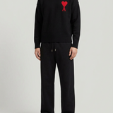Ami Paris Intarsia wool sweater