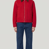 AMI Paris Ami de Coeur cotton zip jacket