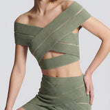 Balmain Viscose knit top