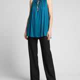 Balmain Ruffled tassel blouse