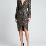 Balmain Jacquard midi dress