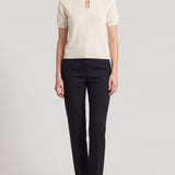 Barrie Embellished cashmere t-shirt