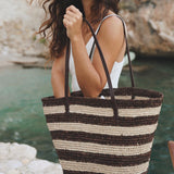 Bembien Bieno striped tote bag