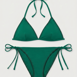 Kiohne Ocean Zoe hand embroidered bikini set