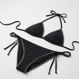 Kiohne Ocean Zoe hand embroidered bikini set
