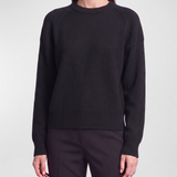 The Frankie Shop Lina padded knitted sweater