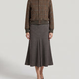 Etro Peacock-embroidered wool bomber jacket