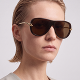 Bottega Veneta Eyewear Knot aviator sunglasses