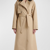 Bottega Veneta Intrecciato cotton trench coat